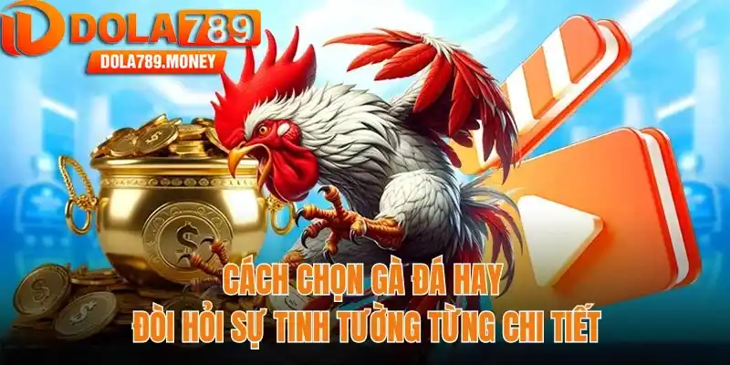 Cách chọn gà đá hay đòi hỏi sự tinh tường từng chi tiết